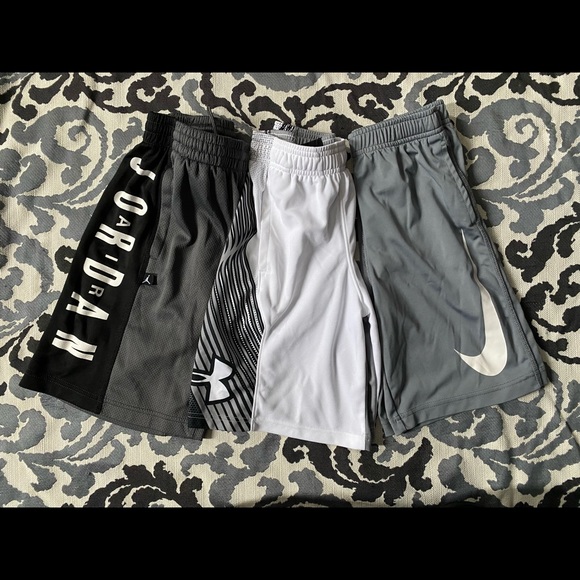 Jordan Other - Boy’s Size 7/Small Lot of Three Pairs of Shorts, Nike, Jordan, & Under Armour
